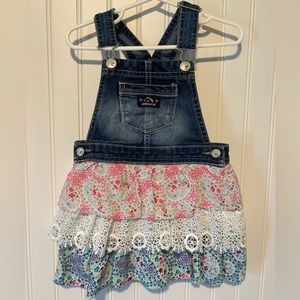 Jordache Denim Jumper Dress- 4T